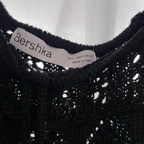 Black knit cover-up - Picture 2 of 4